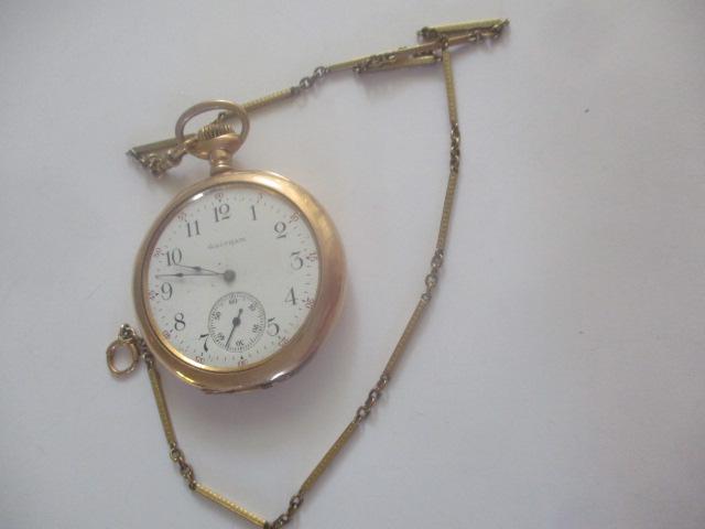 Waltham Pocket Watch and Chain - Chain 14K (1 of 8)