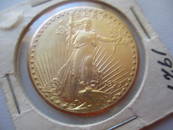 1927 20 Dollar Gold Coin