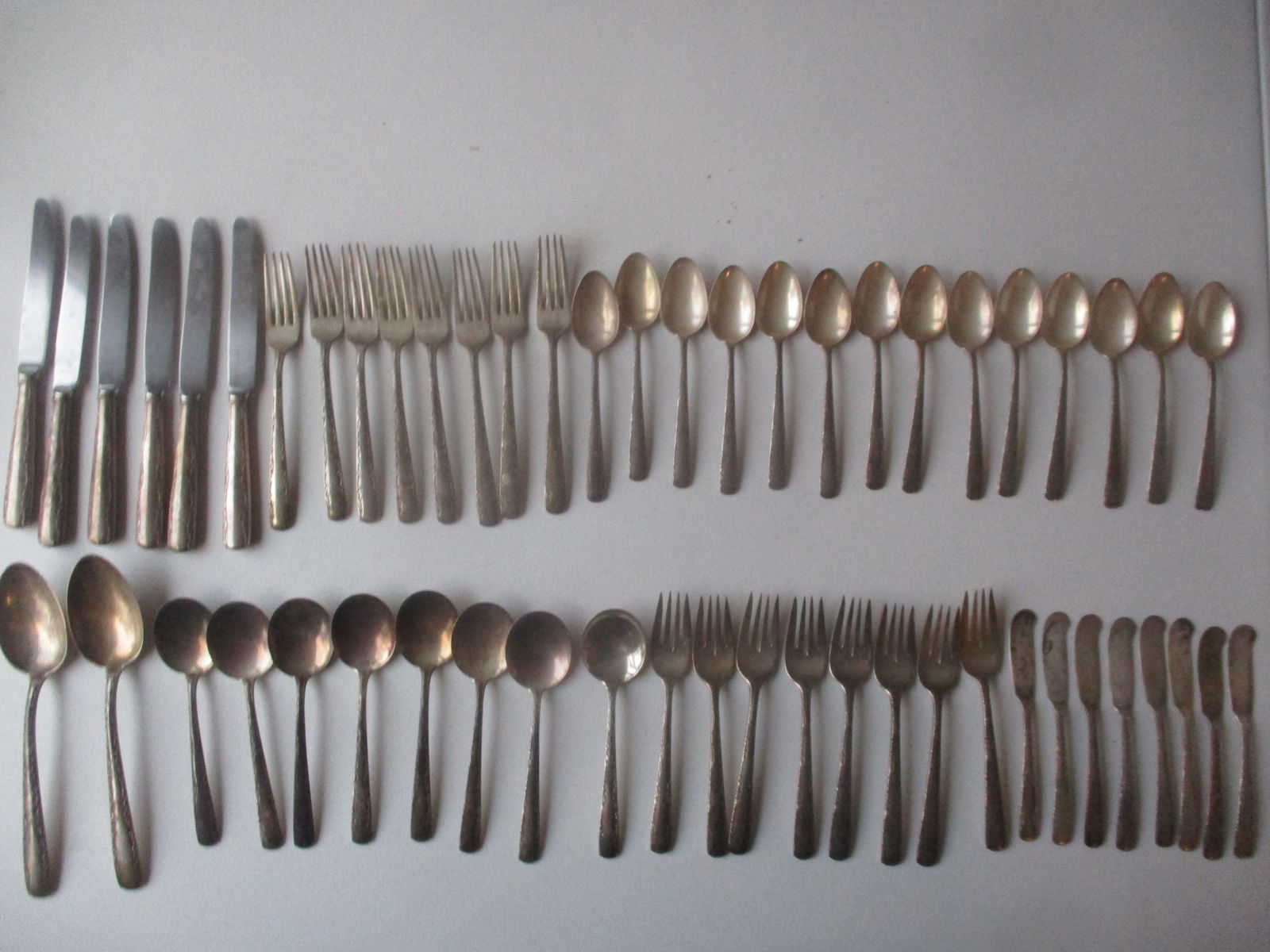 Gorham Sterling Camellia Pat. 1941 54 Piece Set (1 of 6)