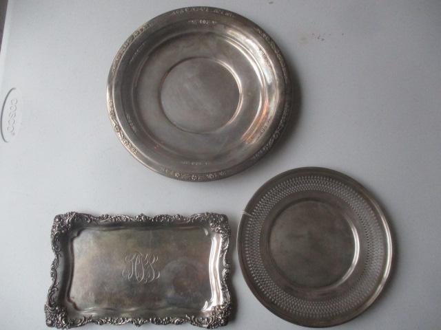 Courtship International & 2 Other Sterling Trays (1 of 11)