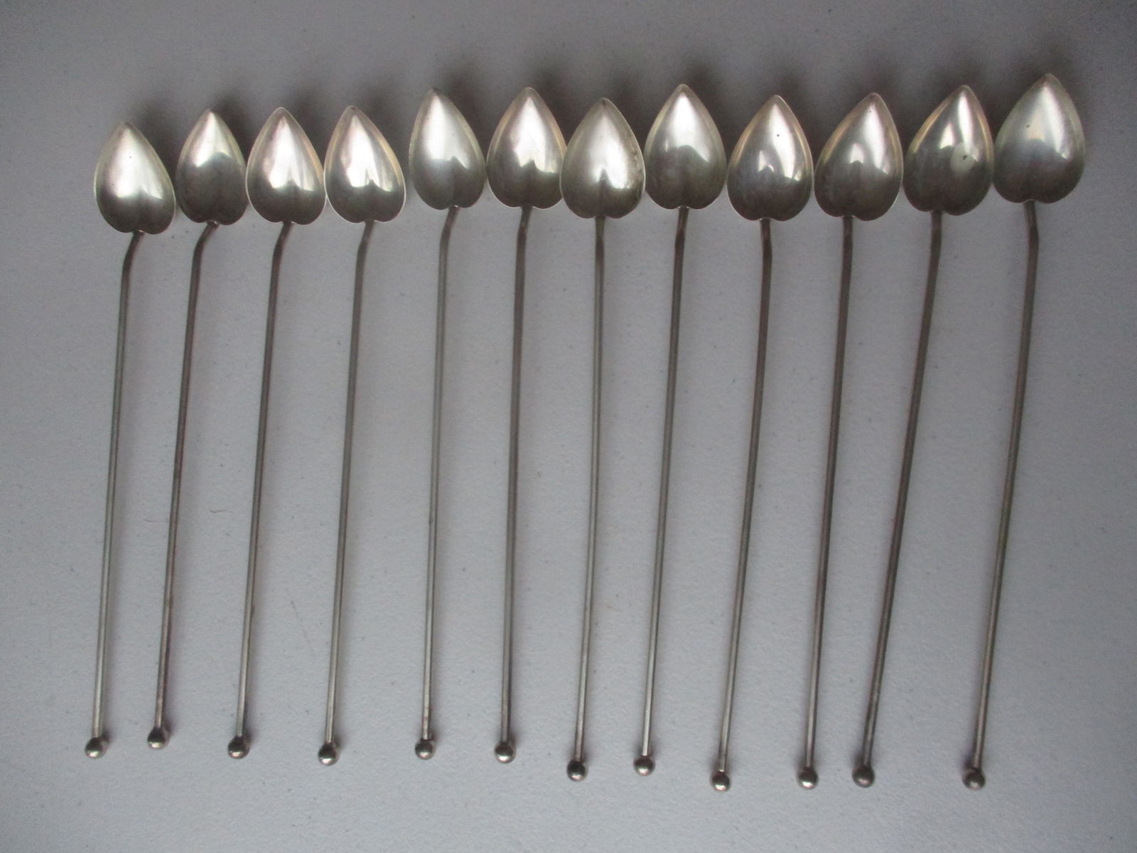 12 Ice Tea Sterling Spoons (1 of 4)