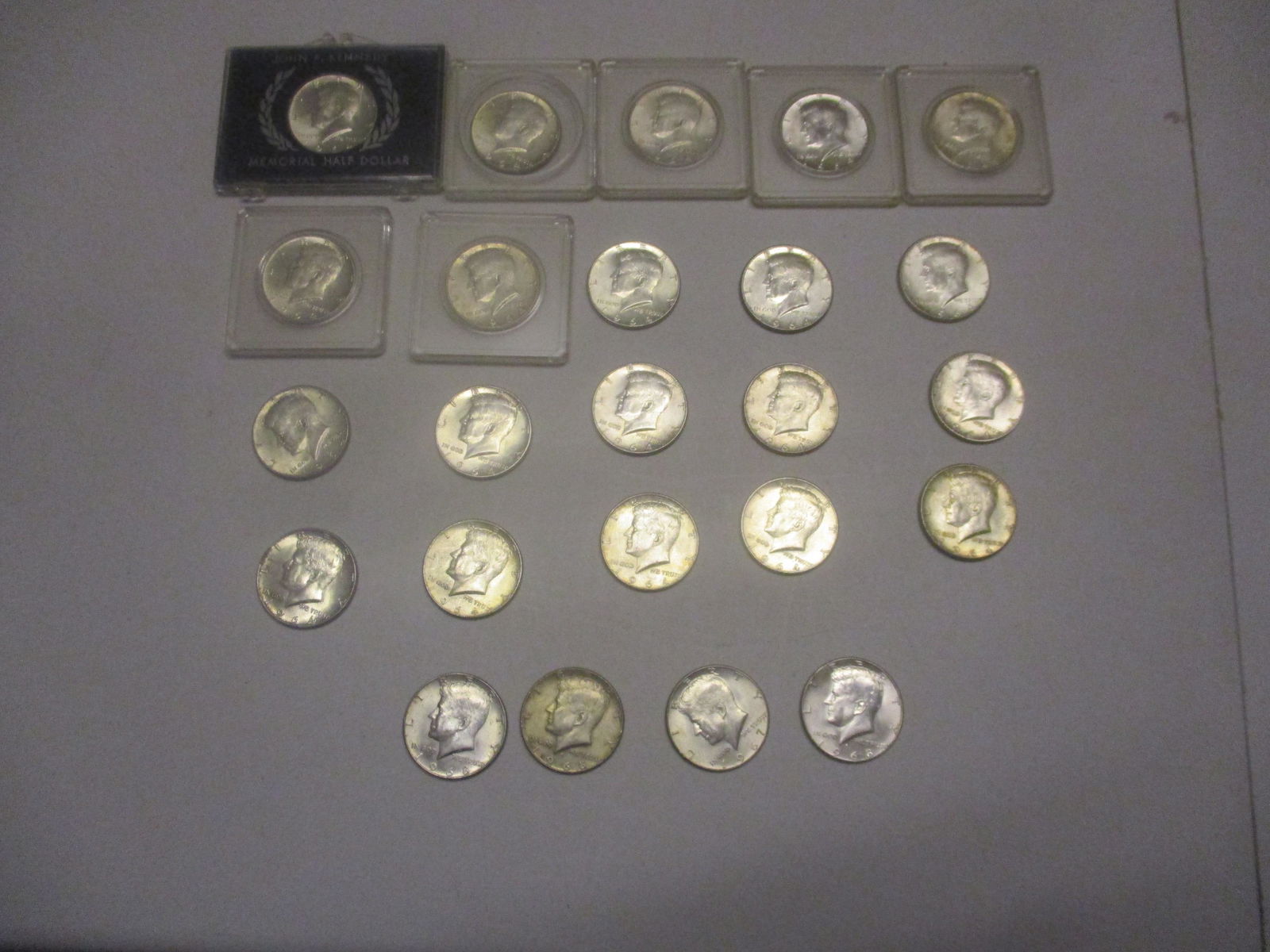 20 1964 & (4) 40% Silver Kennedy Halfs (1 of 5)