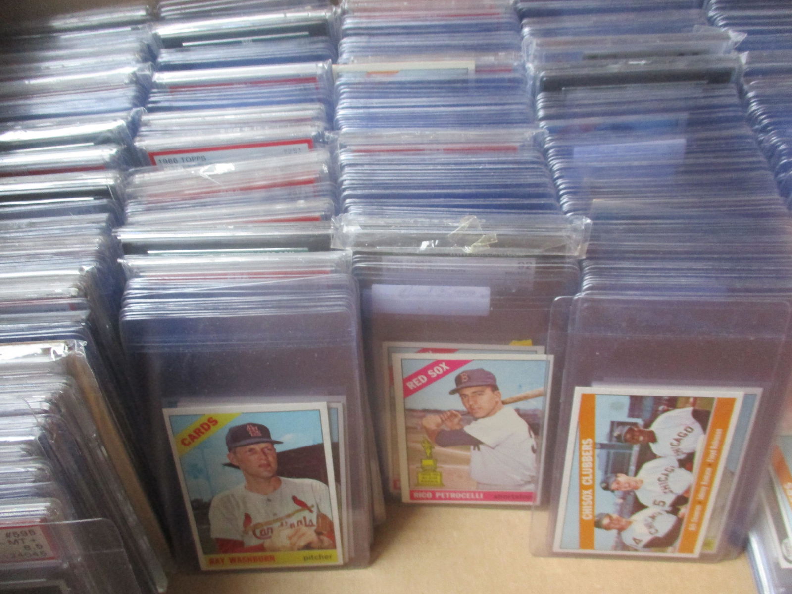 1966 Topps Baseball Cards - Several Graded  500 + cards (1 of 19)