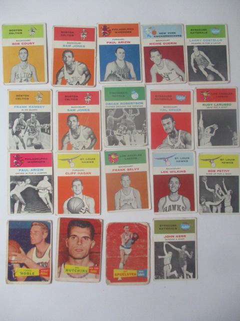 1961 Fleer and 3 Other Basketball Cards (1 of 7)