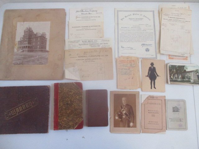 Worcester, Rutland, Warren & Other Local Ephemera (1 of 20)