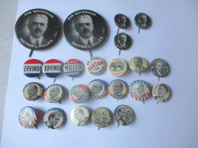 Political Pinback Buttons (1 of 10)