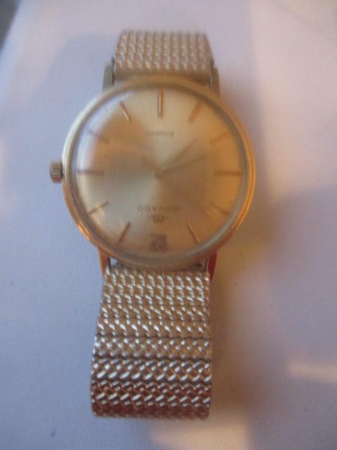 14K Gold Filled Movado Watch: See photos for condition and details