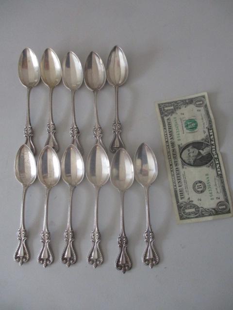 11 Towle Sterling  Colonial Fluted Grapefruit Spoons (1 of 7)