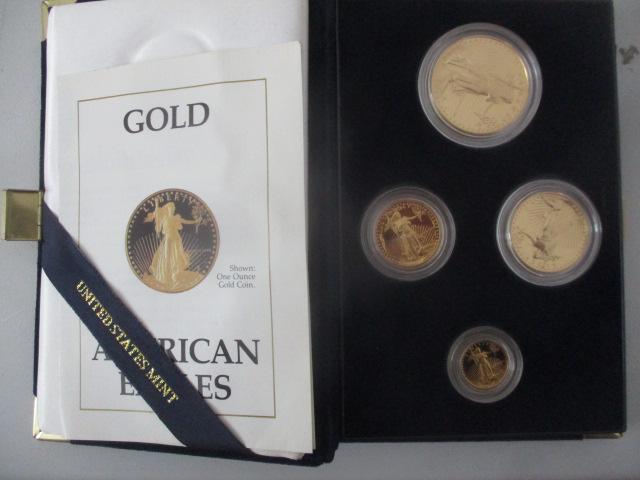 1988 US Mint Gold Eagle Proof Set (1 of 11)