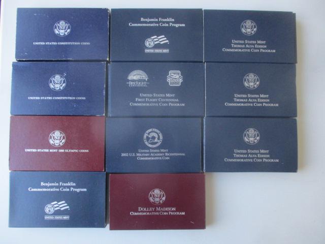 U.S. Commemorative Silver Dollar Sets (1 of 4)