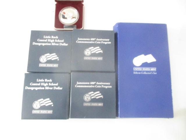 Edison Set and other Silver Commemoratives (1 of 14)