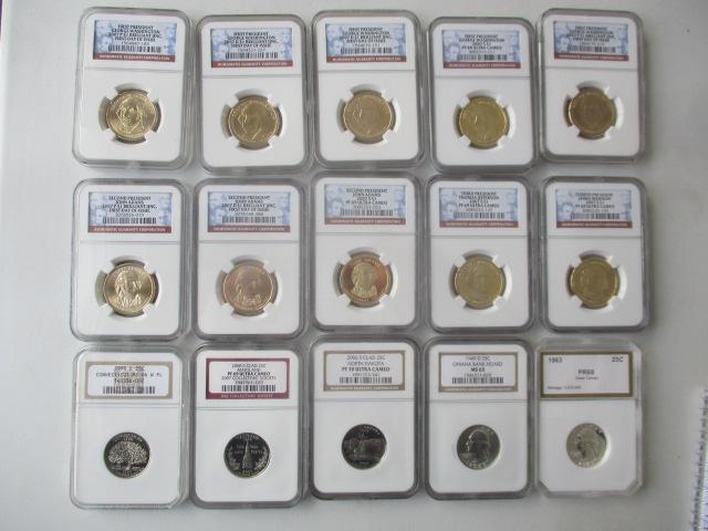 Silver Quarters, Graded Quarters, etc. (1 of 10)