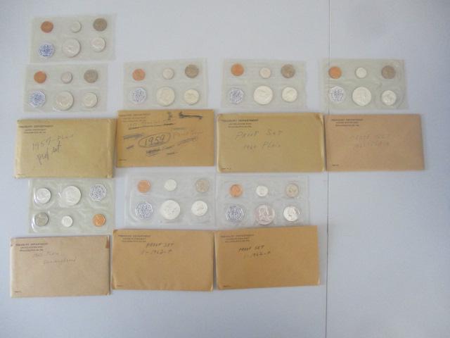 1950s and 1960s Proof Sets (1 of 9)