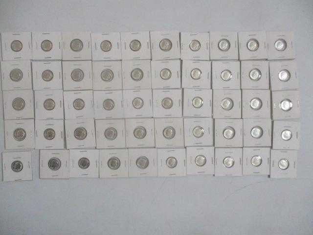 Roll of 1963-D Uncirculated Roosevelt Dimes (1 of 5)