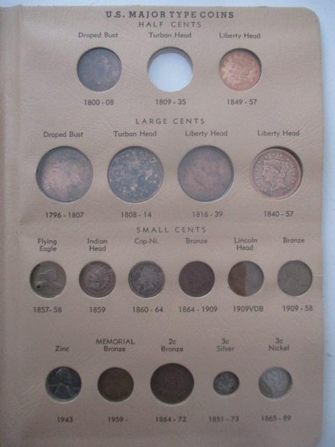 Half Cent to 3 Cent Nickel Coins (1 of 14)