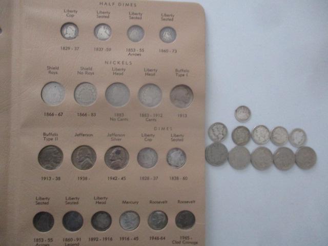 Half Dimes, Nickels and Dimes (1 of 12)