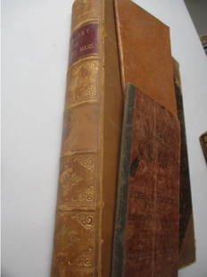 1882 History of The Town of Milford & Journals: Sales Journals From Local Store - One Dated 1866 Another Dated 1883 - Book Has A Little Wear and Fold Out Map Has A Tear - See photos for condition and details