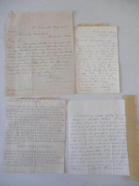 19th Century Jailhouse Informant Letter (1 of 11)