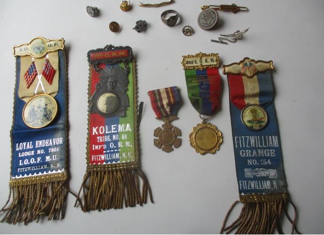 Odd Fellows & Other Fraternal Group Medals & (1 of 8)