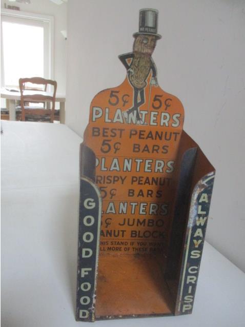 Planters Peanuts Mr. Peanut 5 Cents Peanut Bar Tin (1 of 8)