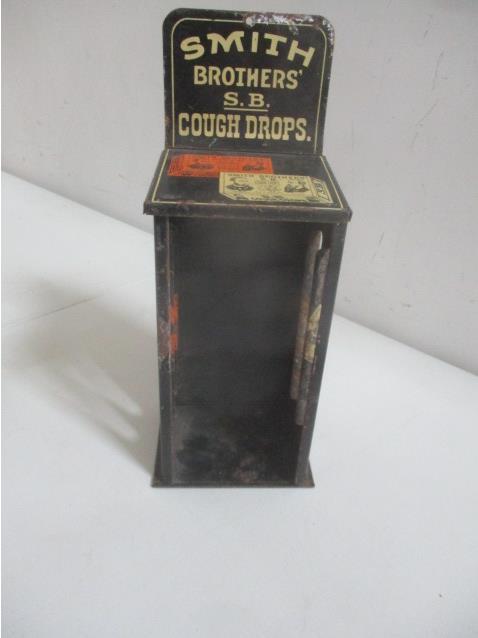 Smith Brothers S.B. Cough Drops Tin Store Display (1 of 8)