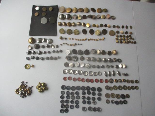 Mixed Metal Buttons, Shank Back and Others - Boston Standard, Paris, etc. (1 of 14)