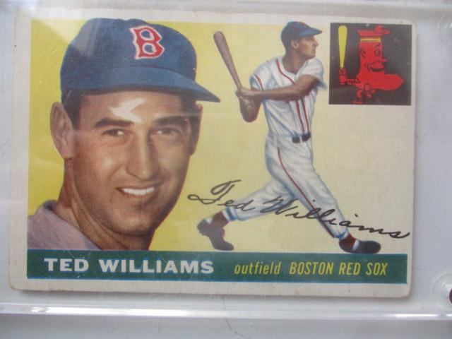 1955 Topps # 2 Ted Williams Baseball Card (1 of 6)