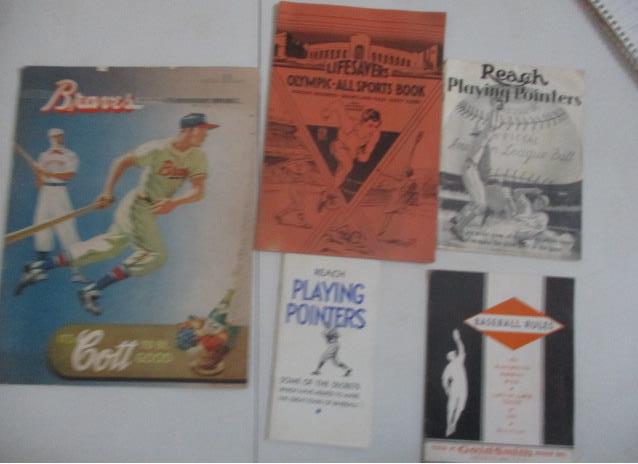 1951 Boston Braves Program & other Sports memorabilia (1 of 11)