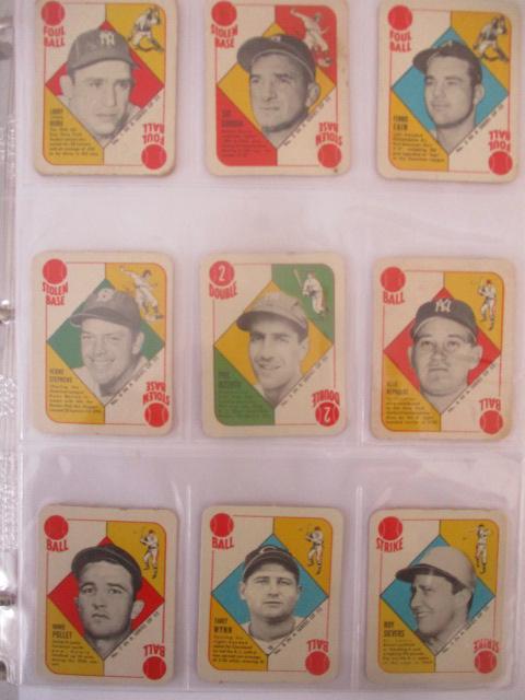 1951 Topps Red Back Baseball Cards & 3 Blue Backs (1 of 15)
