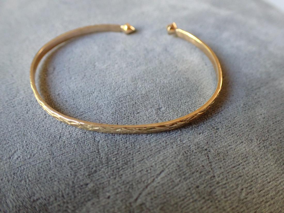 14K Cuff Bracelet (1 of 4)