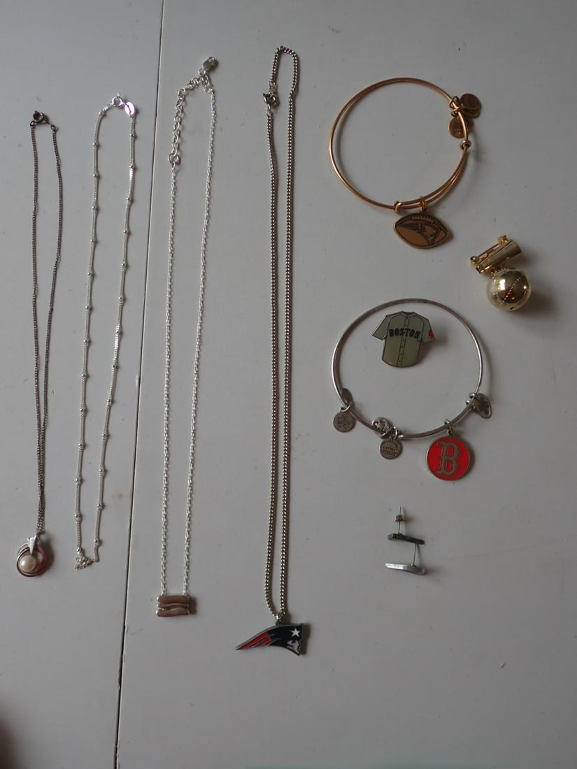 Alex and Anni Partiots & Red Sox Jewelry and Other Jewelry: Please see photos for details and condition.