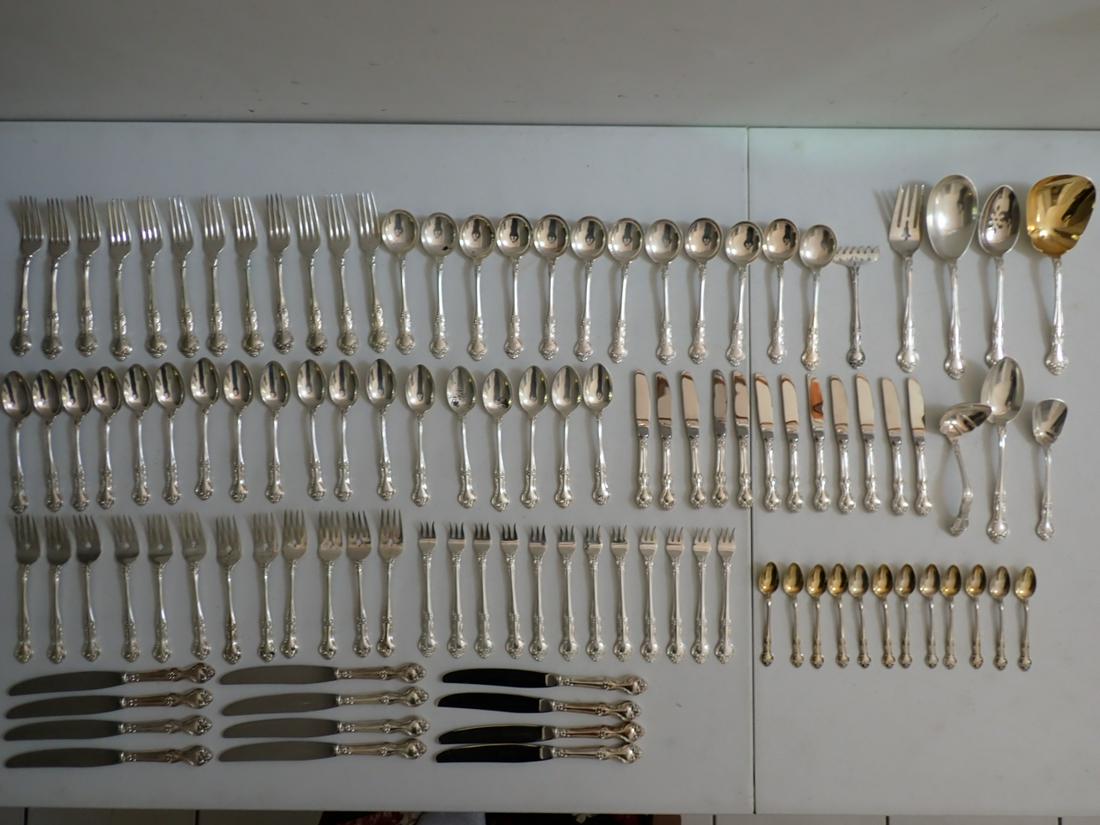 Manchester Sterling Amaryllis 100 Piece Flatware Set (1 of 16)