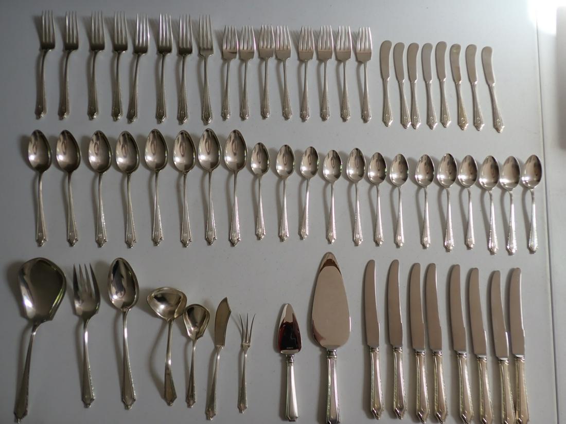 Towle Sterling Patent 1919 58 Piece Flatware Set (1 of 12)
