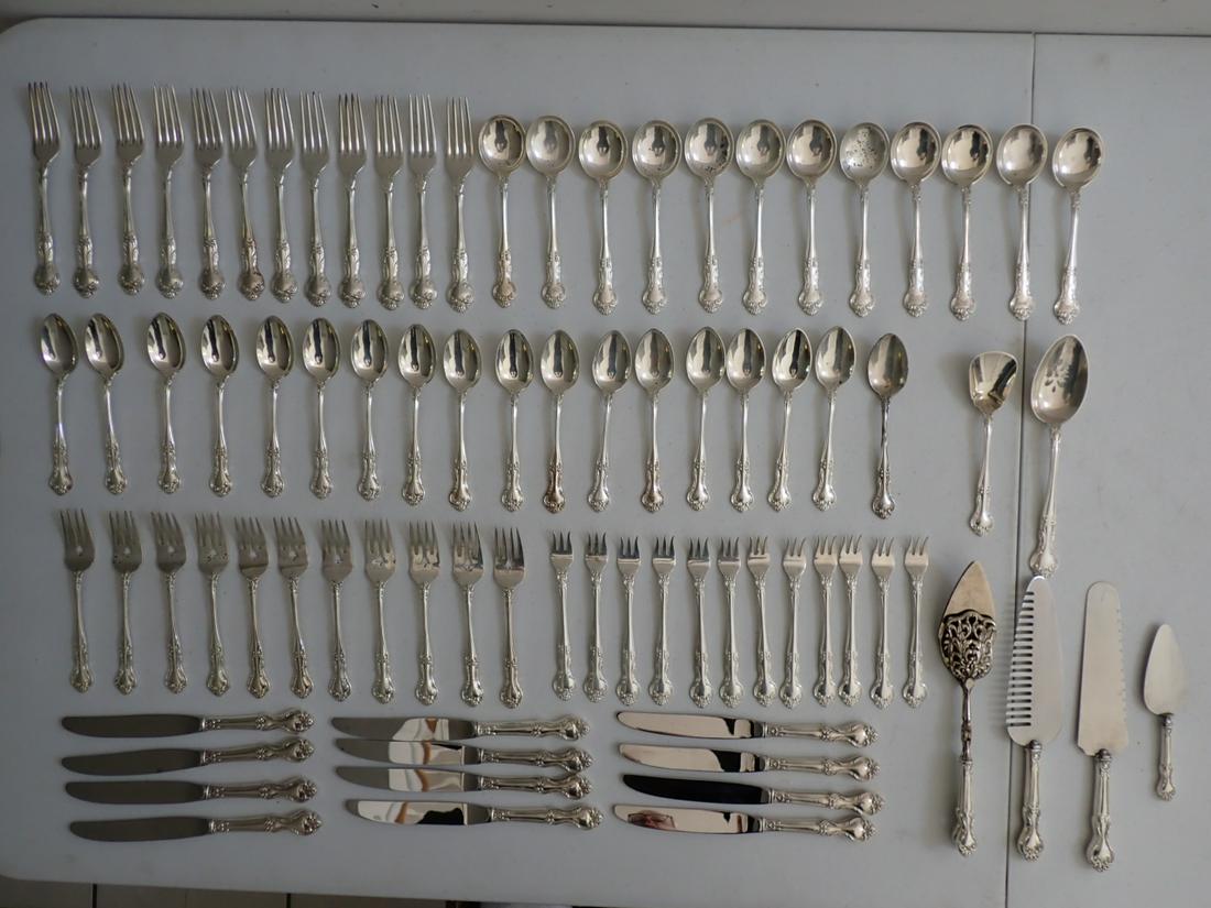 Manchester Sterling Amaryllis 82 Piece Flatware Set (1 of 17)