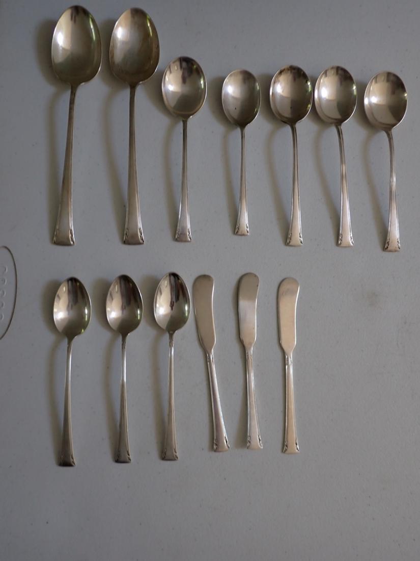 International Sterling Serenity 13 Piece Flatware Set (1 of 7)