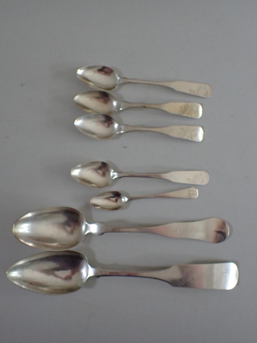 6 Coin Silver Spoons (1 of 10)