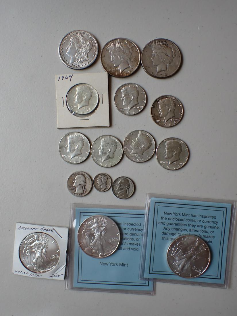 Silver Dollars, Halfs, and other Silver Coins (1 of 11)