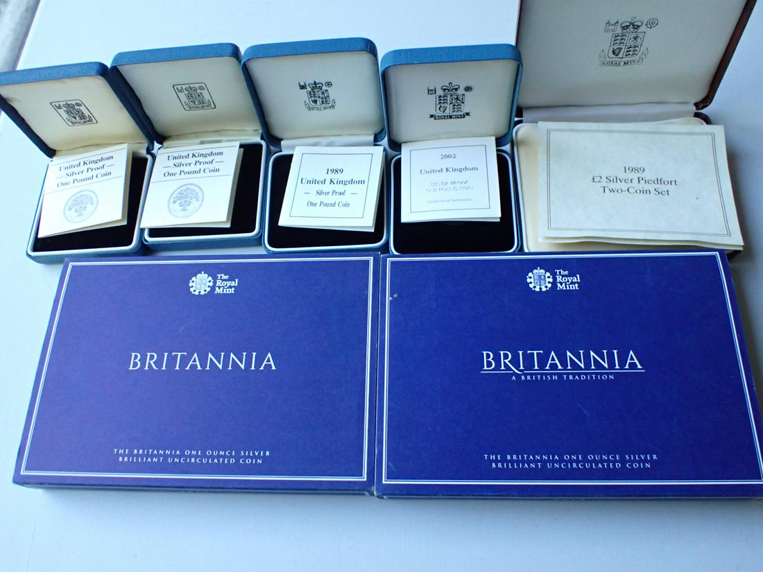 Britannia Silver Coins (1 of 19)