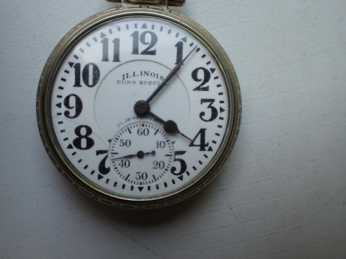 Illinois Bunn Special 14K Gold Filled  Pocket Watch (1 of 6)