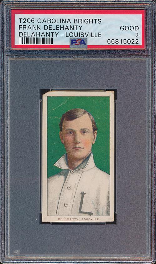 Frank Delehanty - Delehanty Louisville Carolina Brights T206 (1 of 2)