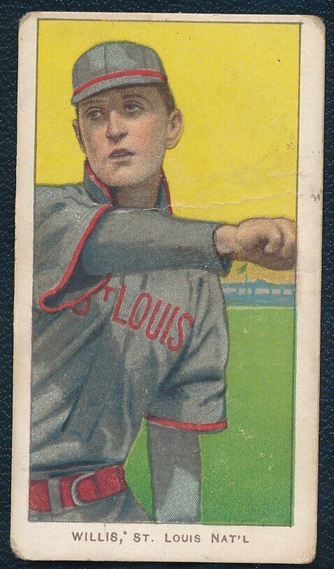 T206 Vic Willis Hall of Fame Throwing: G/VG - Please see photos for details and condition.