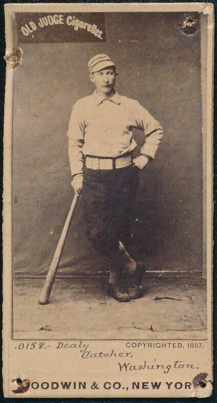 N172 Old Judge Baseball Card Pat Dealy (1 of 2)