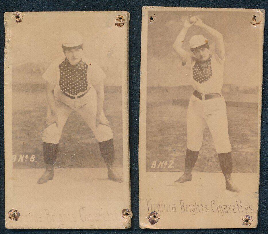 Carolina Brights & Virginia Brights N48 Woman Ball Players (1 of 2)