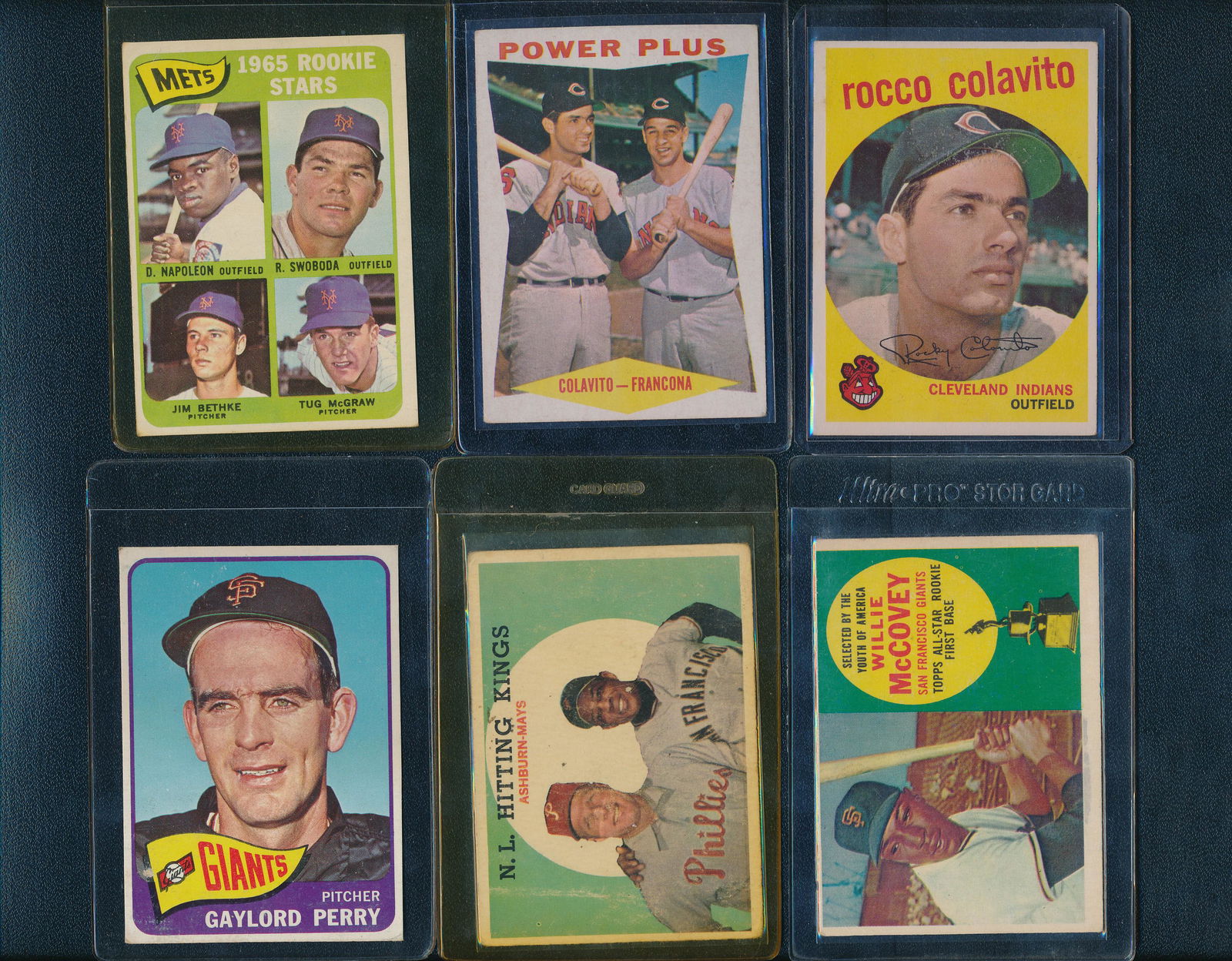 McCovey Rookie and other Baseball Cards (1 of 6)