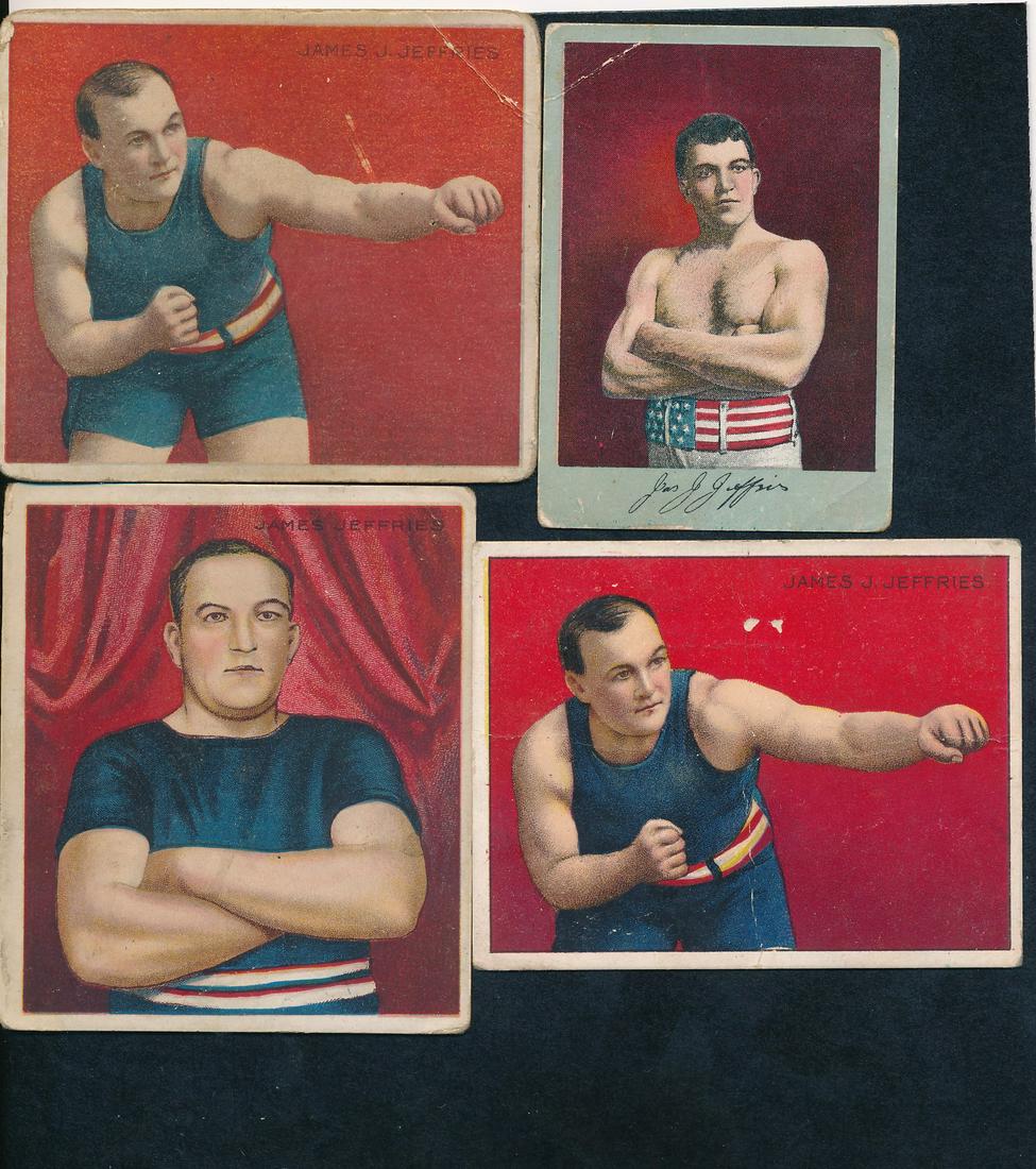 James Jeffries Boxer Tobacco Cards (1 of 9)