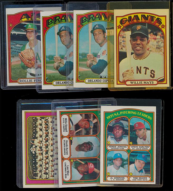 (47) Assorted 1972-1974 Topps Baseball Stars and Superstars (1 of 4)