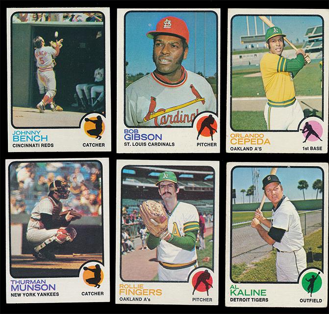 1973 Topps Baseball lot of 465 cards (1 of 3)