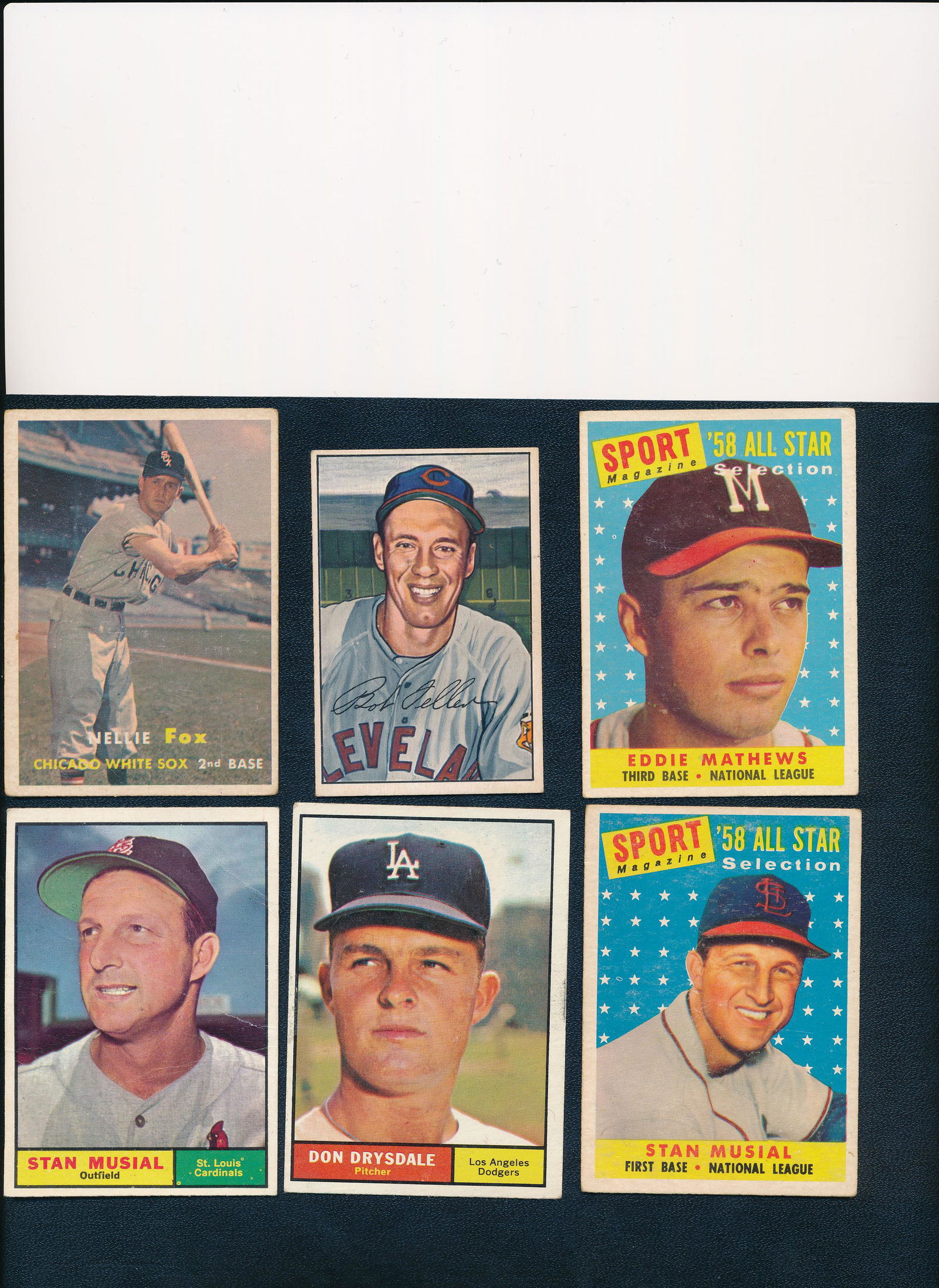 1950s and 60s Hall of Famer Baseball Cards (1 of 11)