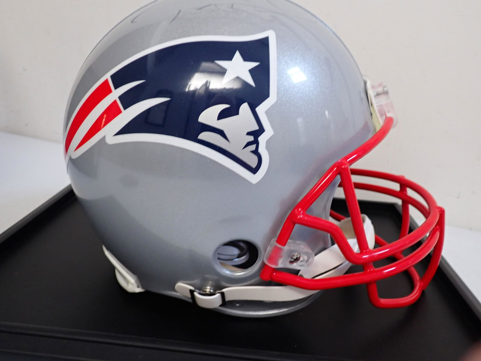 Tom Brady Signed New England Patriots Helmet with Steiner COA (1 of 11)