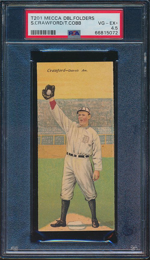 T201 Ty Cobb / Sam Crawford Mecca Double Folder (1 of 2)